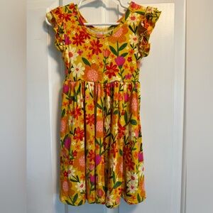 Little Sleepies sunny garden twirl dress